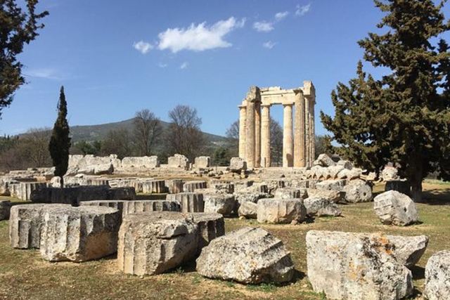 Ancient Nemea - More column 'drums' awaiting erection
